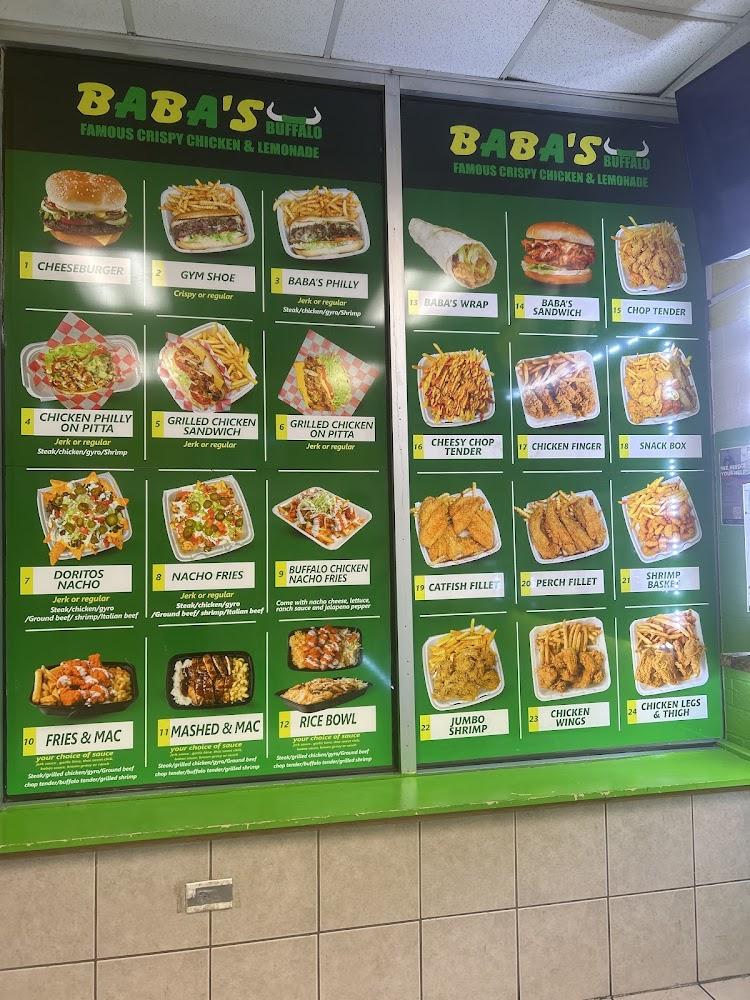 BABA's Buffalo FAMOUS Crispy Chicken and Lemonade Menu image 4